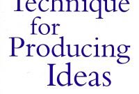 a technique for producing ideas – james webb young – greatest hits