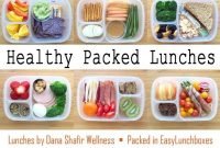 a year of healthy packed lunches in easylunchboxes | easy lunch box