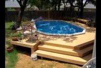 above ground pool deck ideas - youtube