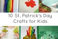 activities for kids: 10 st. patrick day crafts | crystalandcomp