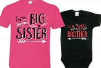 amazon: sibling shirts for sister and brother, hipster design