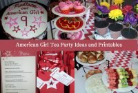 american girl tea party birthday – bakerlady