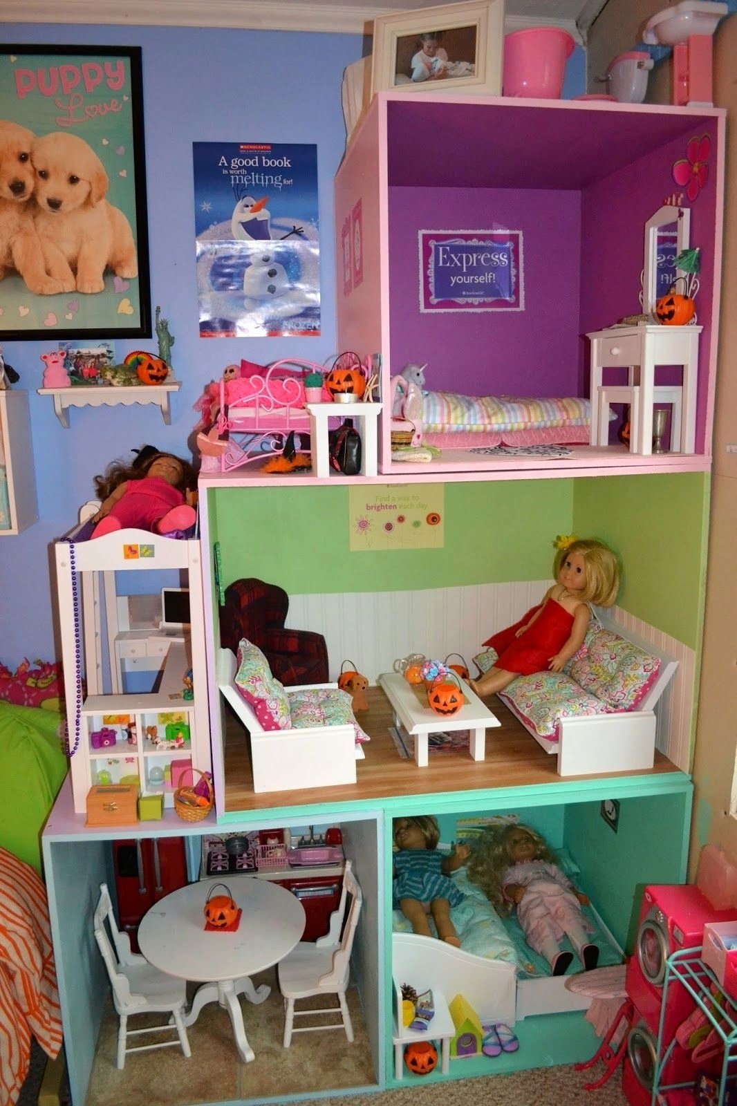 american girl doll house for sale