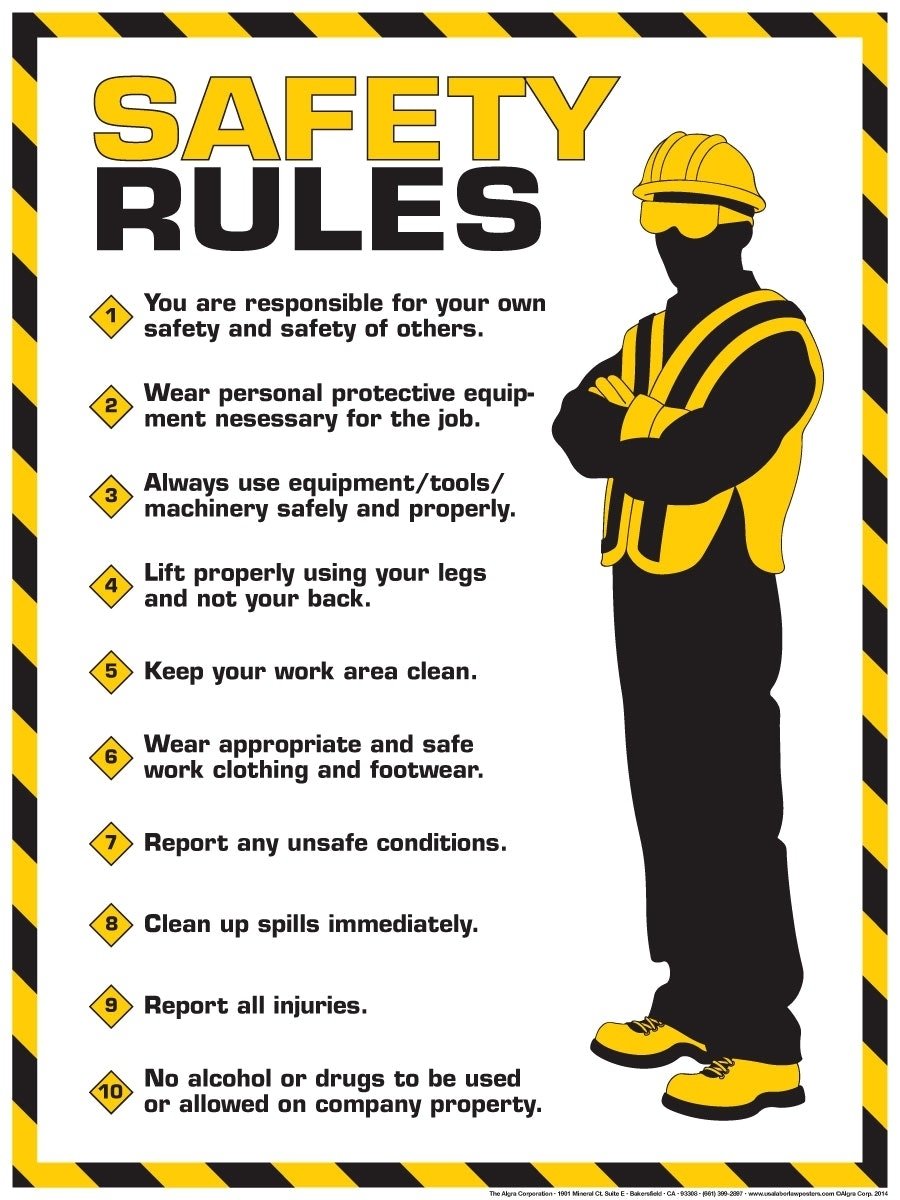 10 Pretty Safety Ideas For The Workplace 2024