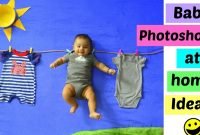 baby photoshoot at home ideas: you will love this !! - youtube