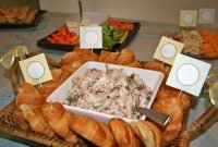 babyshowermenuspring 2200x800 baby shower brunch food ideas lunch