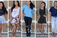 back to school outfit ideas: high school ♡ - youtube