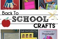 back to school preschool crafts - moms without answers