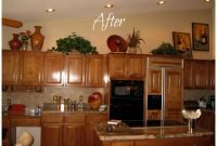 beautiful kitchen decorating ideas above cabinets - kitchen ideas