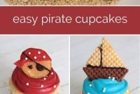 because pirates are awesome and fondant is yucky | pirate cupcake