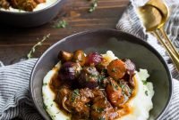 beef bourguignon recipe for two | dessert for two