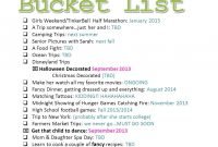 bingo: the college bucket list like the idea would use different