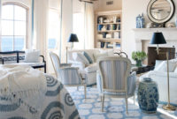 blue and white rooms - decorating with blue and white