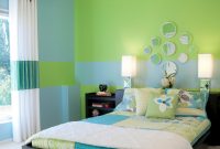 blue white and green bedrooms • white bedroom ideas