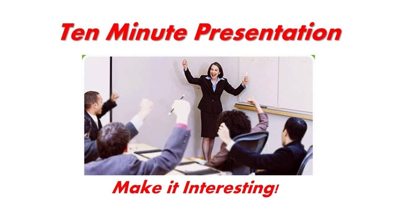 bni presentation 10 minutes