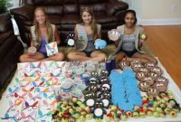 bridgewater girl scouts construct activity toys for students with