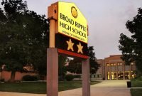 broad ripple high school closing would change neighborhood