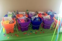 bubble guppies party favor buckets | bubble guppies party