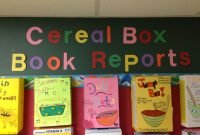 cereal box book reports | steven noyes: 4th grade | pinterest