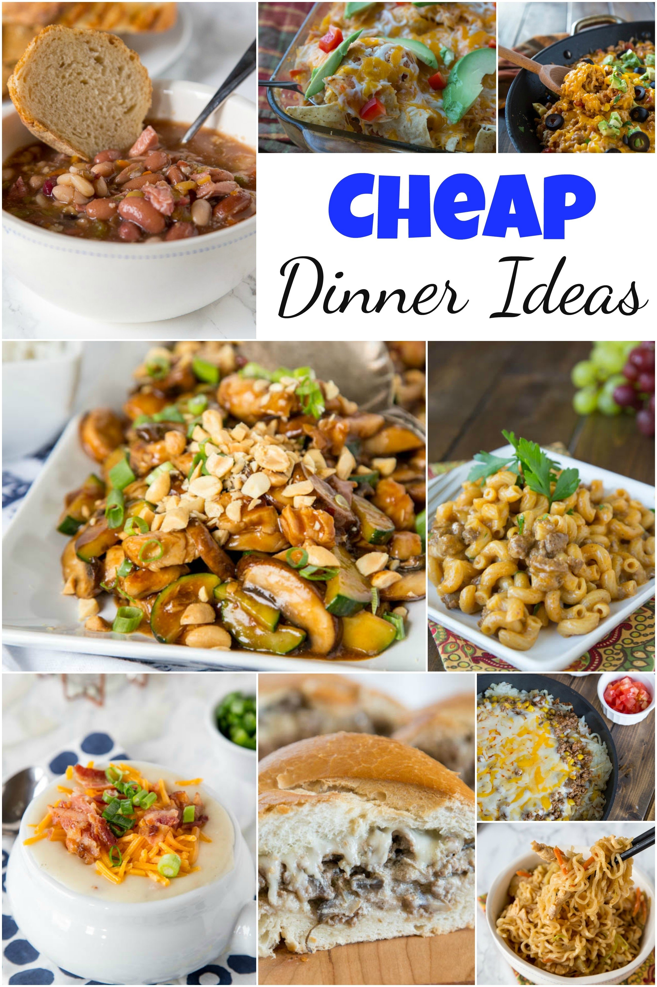 cheap delicious meals for 2