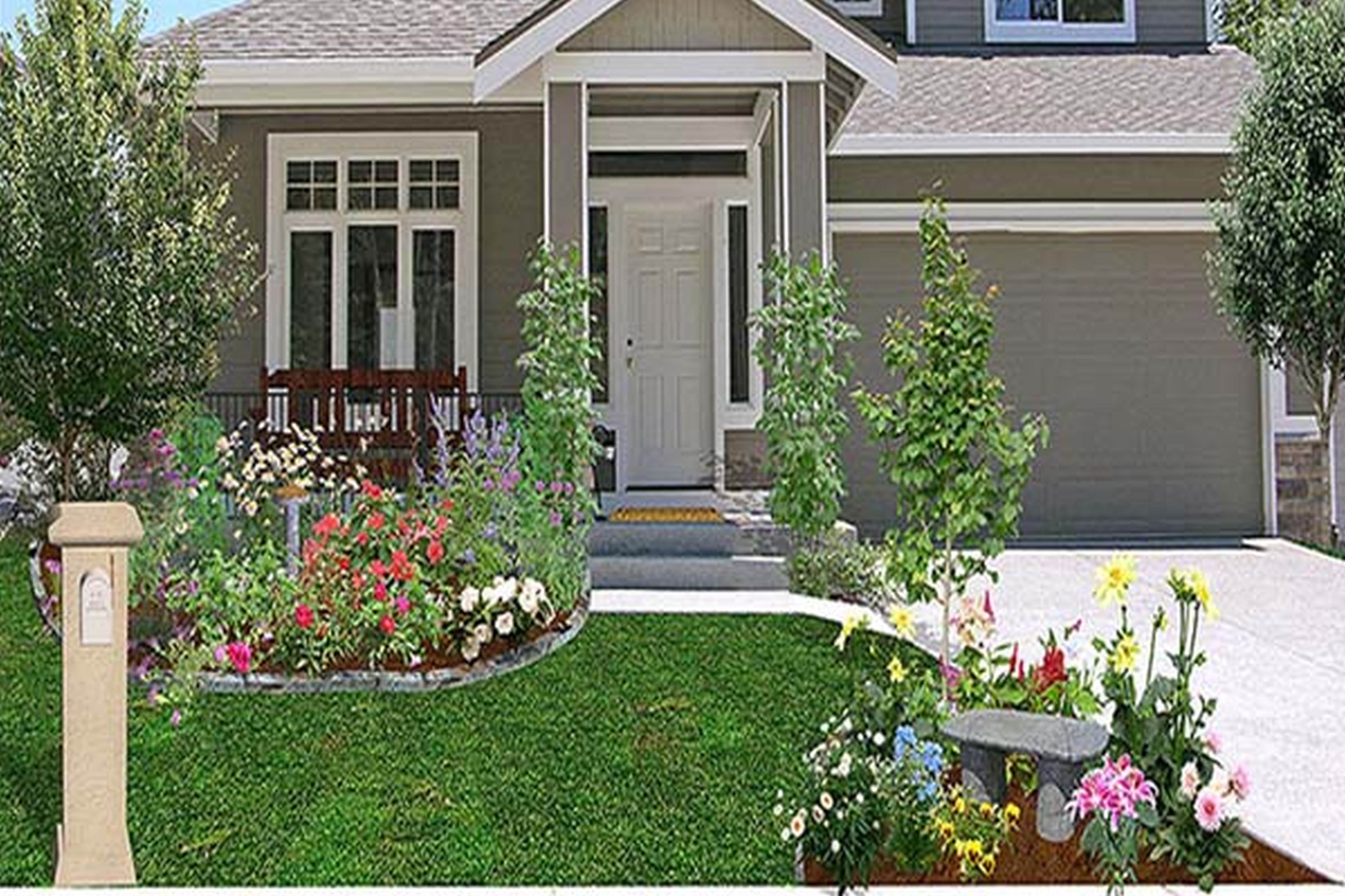 Cheap Landscaping Ideas For Front Yard Amys Office Greenvirals Style 5 