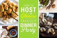 chinese takeout dinner party - chinese dinner party menu #1