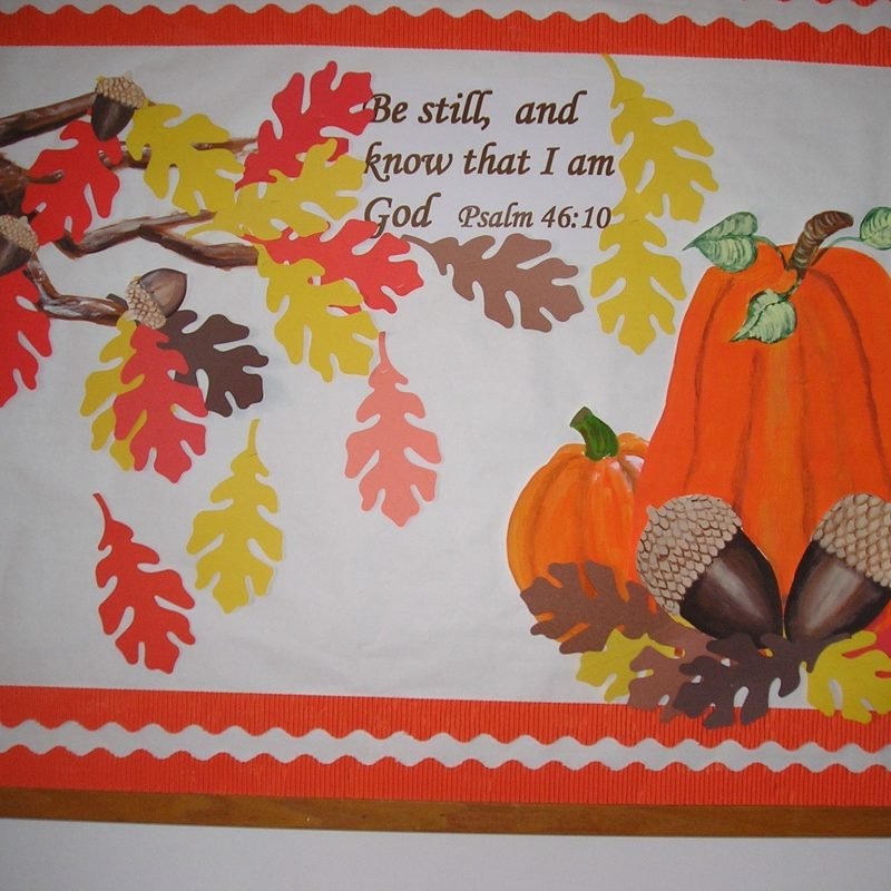 10 Stunning Fall Church Bulletin Board Ideas 2024