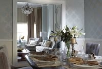 contemporary transitional french country dining room design photo