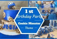 cookie monster theme 1st birthday party ~dollar tree &amp; pinterest