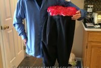 cool illusion costume: half the man i used to be! | halloween