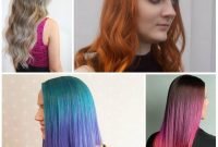 cool two-tone hair colors for 2017 – best hair color trends 2017