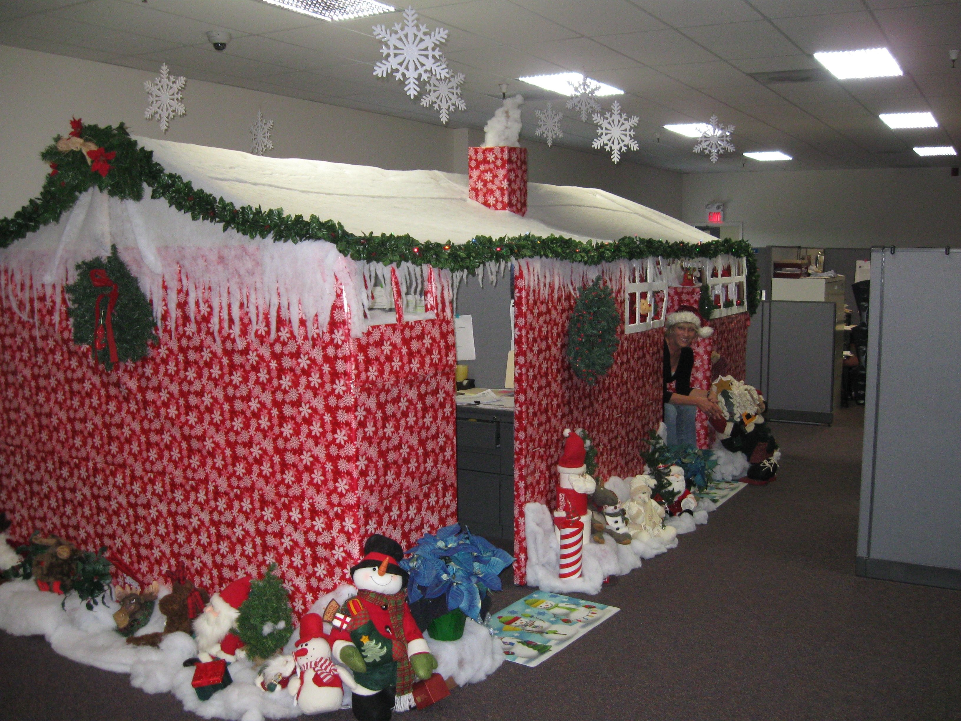 Copy Decorate Office Cubicles Office Holiday Decor Fresh Christmas 