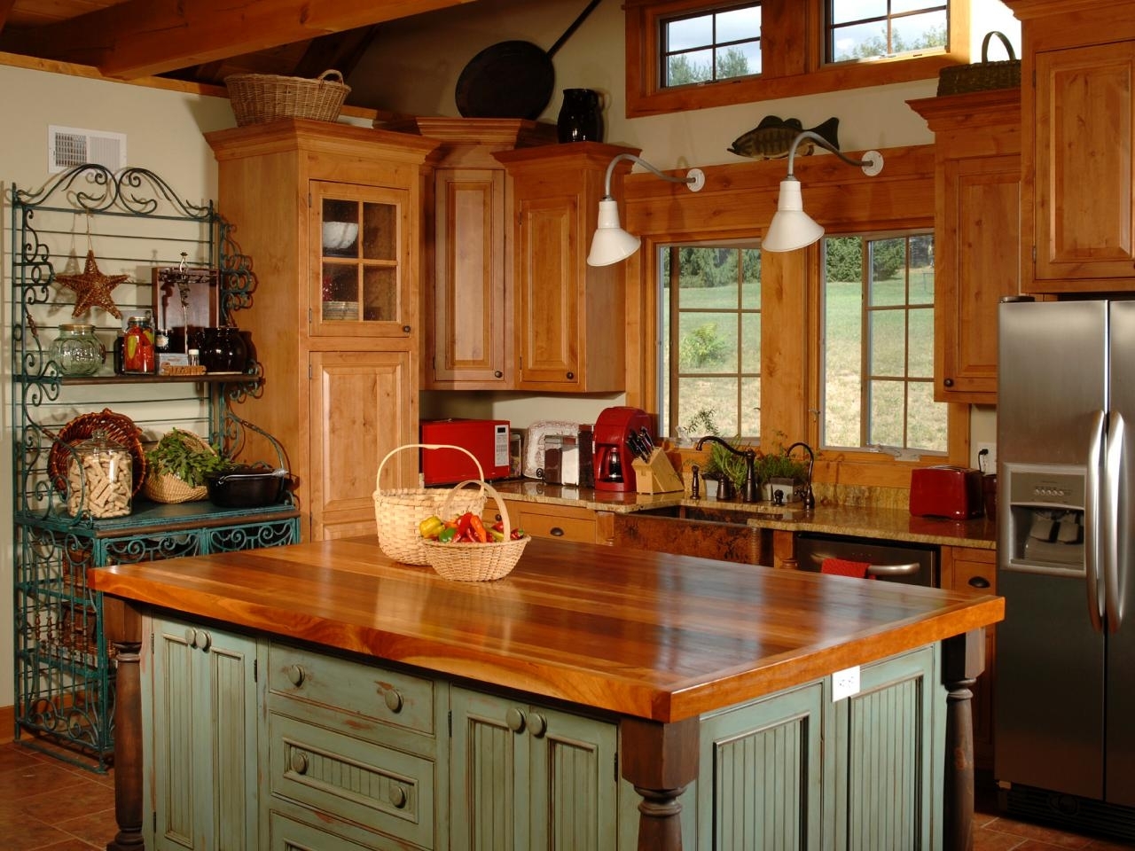 country themed kitchen table