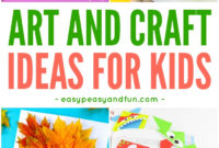 crafts for kids - tons of art and craft ideas for kids to make