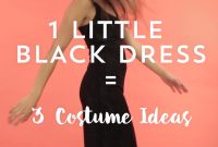 create 3 different last-minute halloween costumes — a cat, a flapper