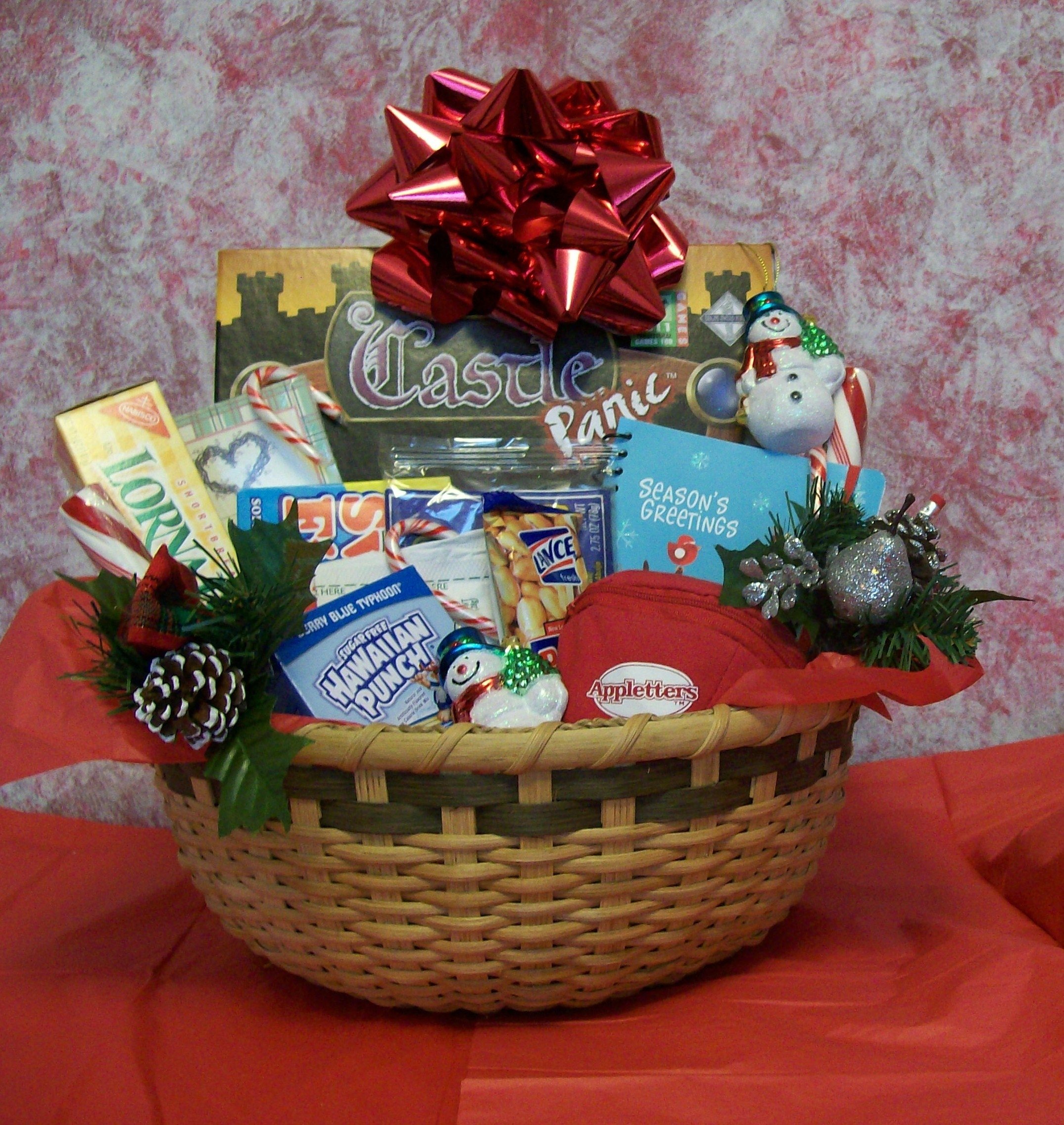 Create A Christmas Fun And Games Gift Basket For A Family All 7 