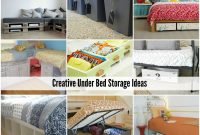 creative under bed storage ideas | bed storage, storage ideas and