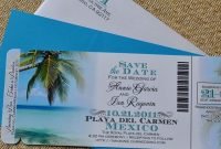 custom design fee - boarding pass invitation or save the date