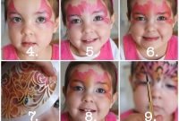 daizy design face painting - princess mask stepstep. i love