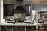 dark kitchen cabinets as a legend kitchen design - http://www