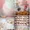 delicious sweets and beautiful tea party decorations to go with