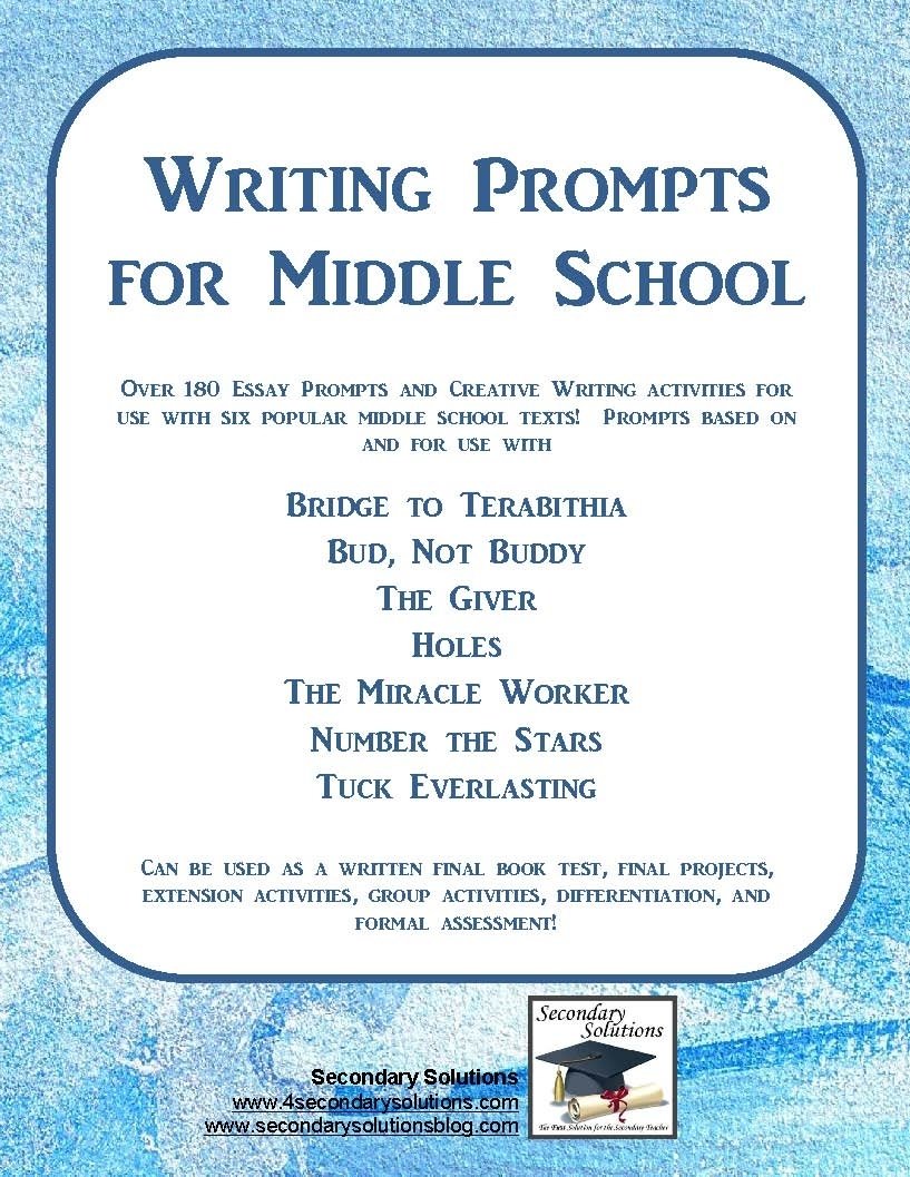 10 Fabulous Creative Writing Ideas For Middle School 2021