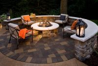 designing a patio around a fire pit | diy