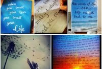 diy- 3 more ways to paint personalized quotes on canvas