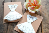 diy bridal shower invitations - ever after in the woods