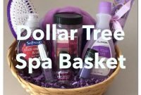 diy dollar tree spa gift basket! for mother's day, valentines