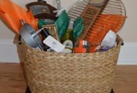 diy grilling theme bridal shower gift basket #wedding #bridal