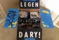 diy &quot;how i met your mother&quot; themed care package for my sailor while