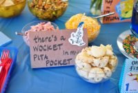 dr. seuss themed party - baby shower - serving from home