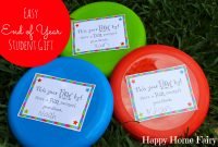 easy end of year student gift - free printable! - happy home fairy